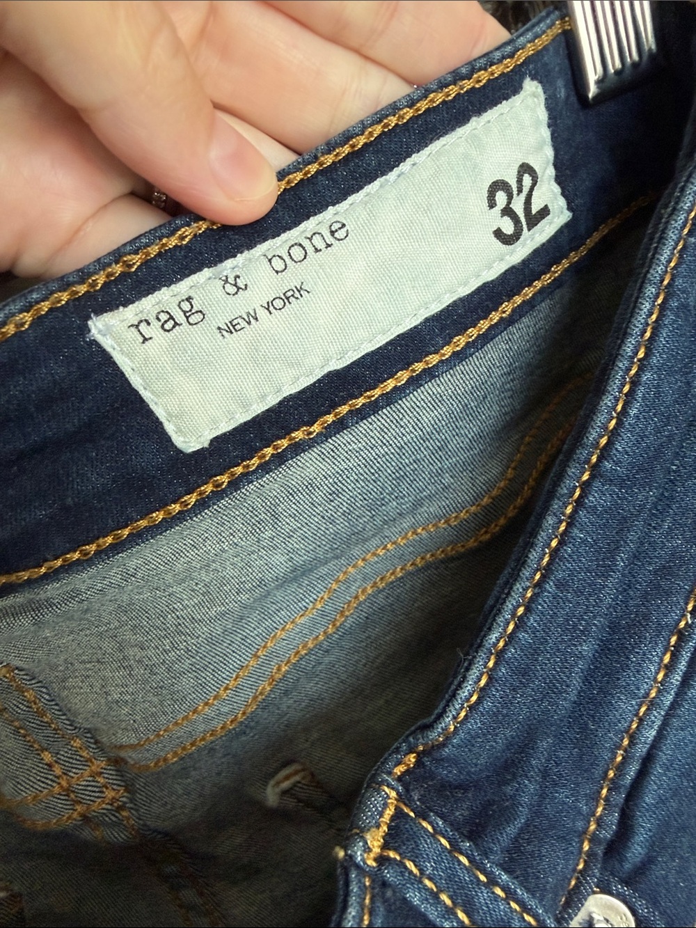 Rag & Bone Nina High Rise Ankle Skinny Jeans - Picture 8 of 9